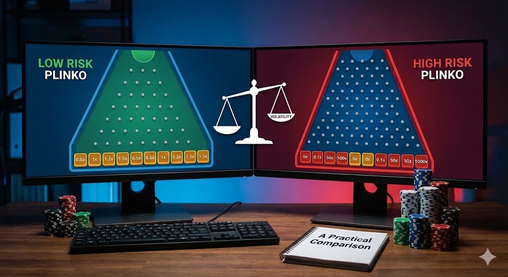 Plinko Low Risk vs High Risk